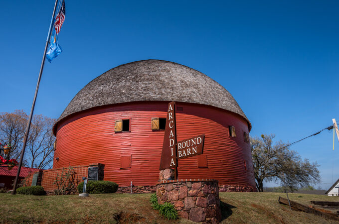 The Arcadia Round Barn – Arcadia, Oklahoma