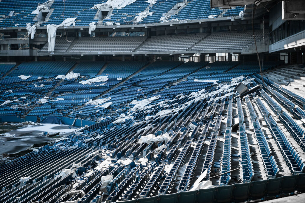 abandoned pontiac silverdome