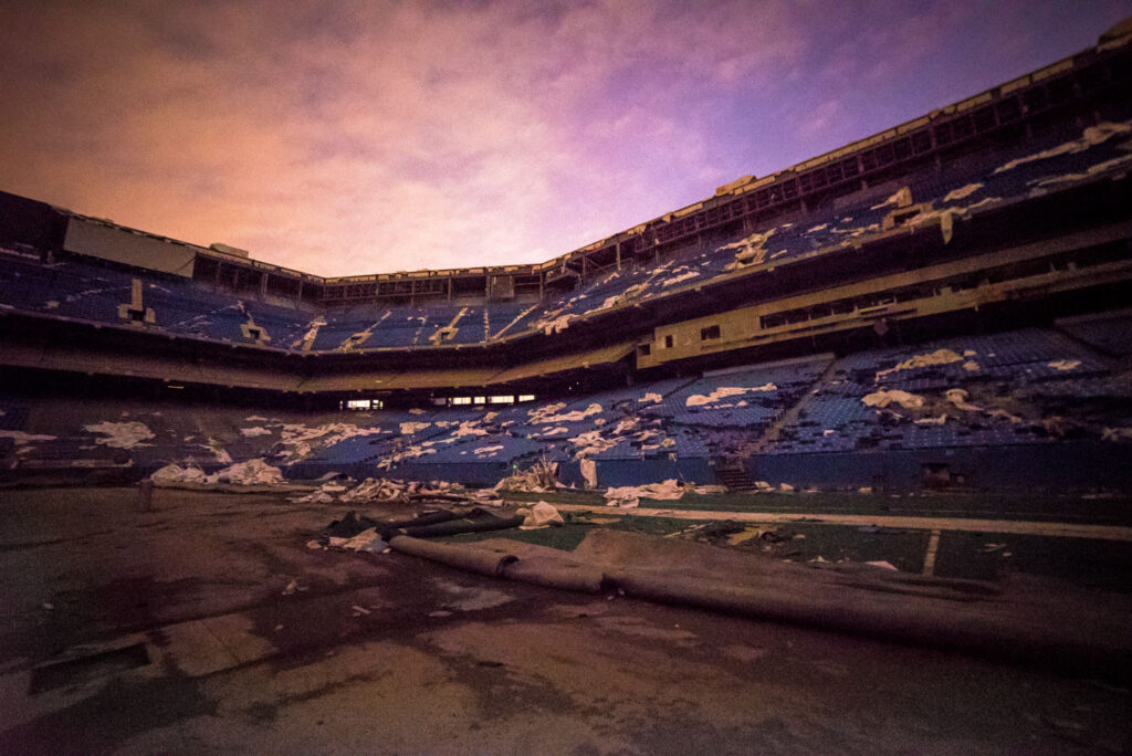 abandoned pontiac silverdome