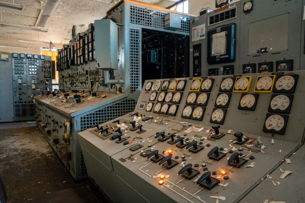 abandoned power plant