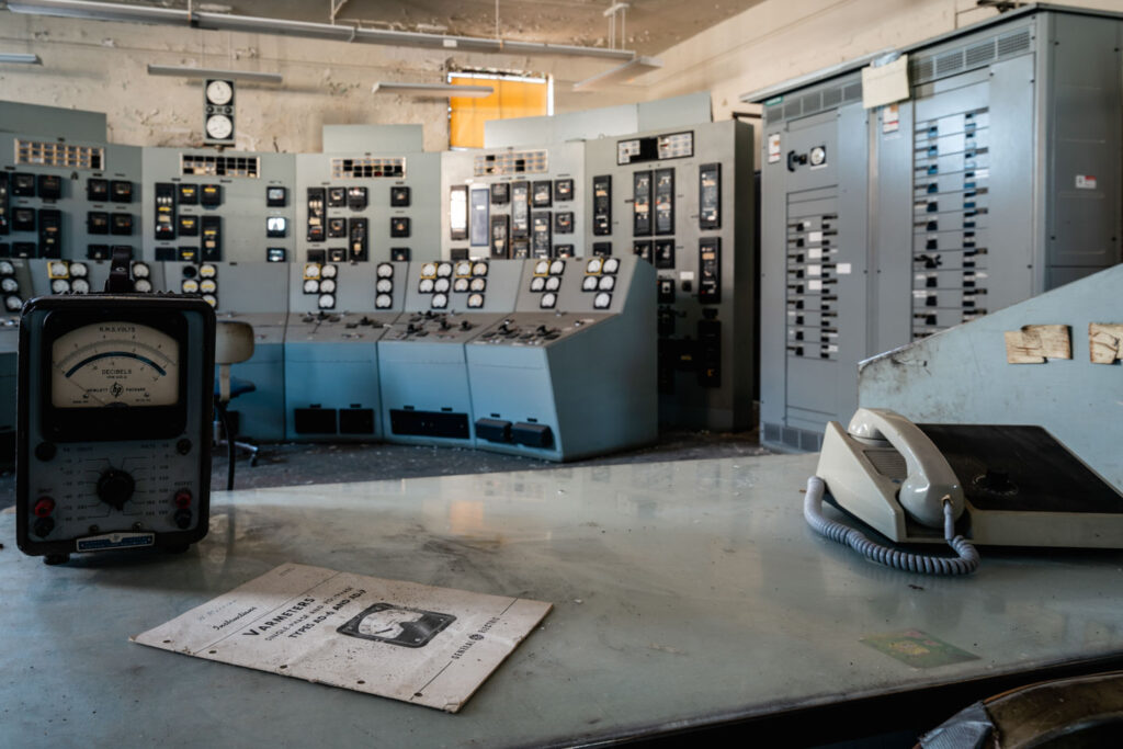abandoned power plant