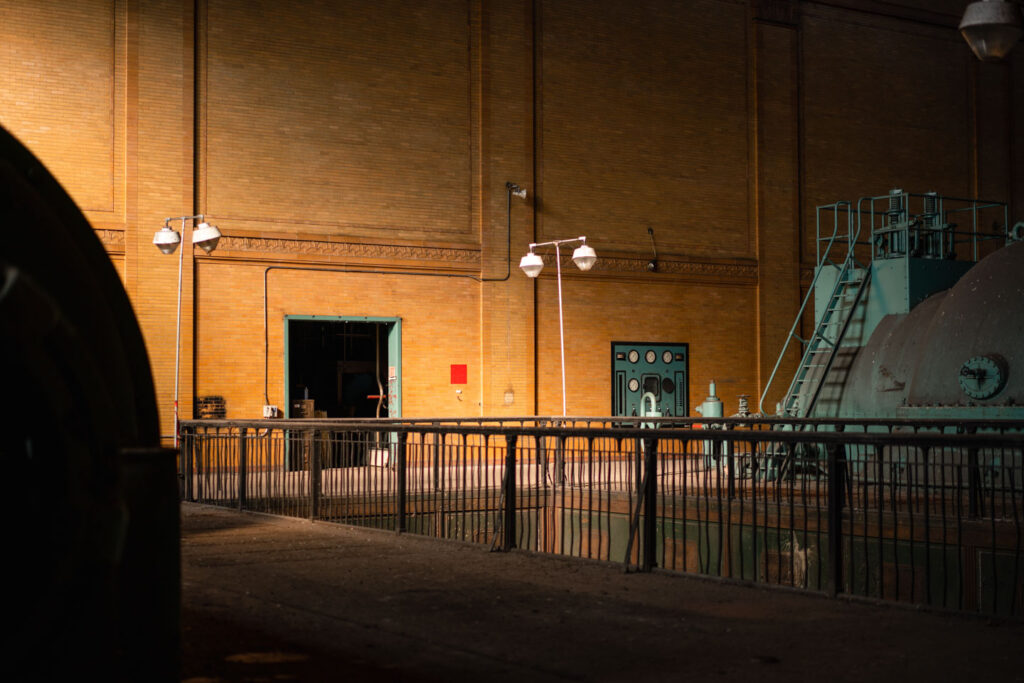 abandoned power plant
