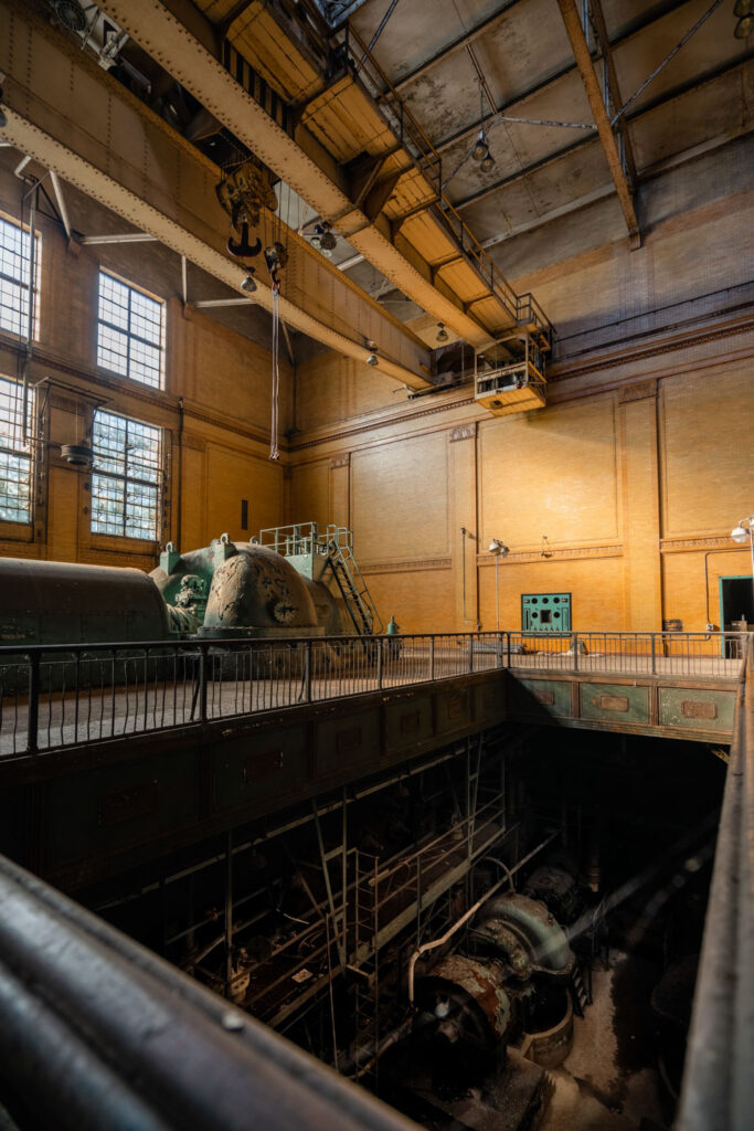 abandoned power plant