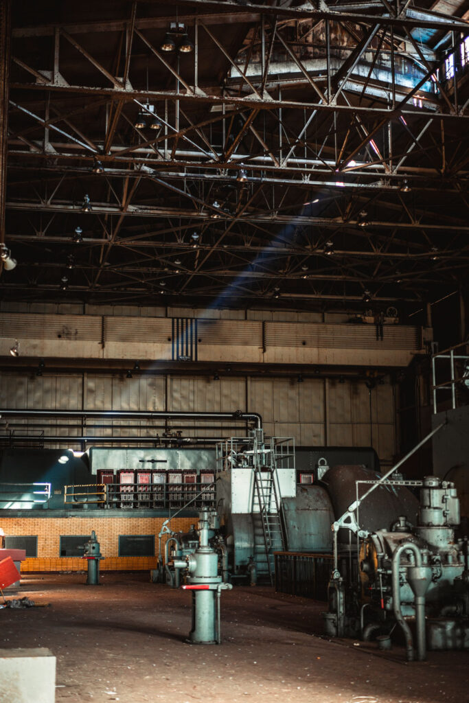 abandoned power plant