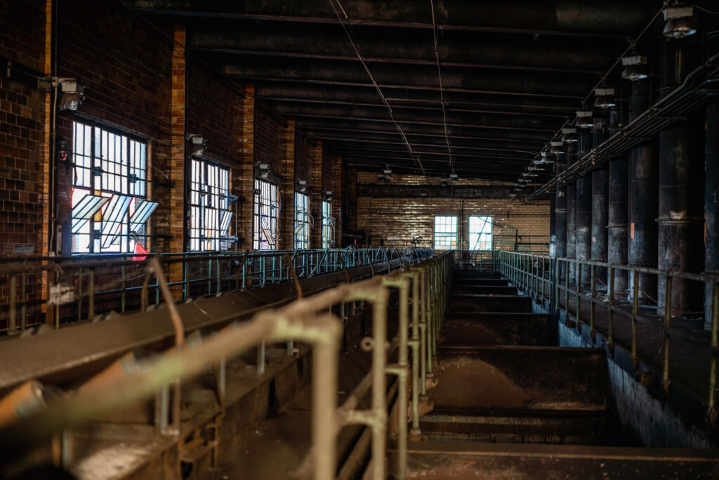 abandoned power plant