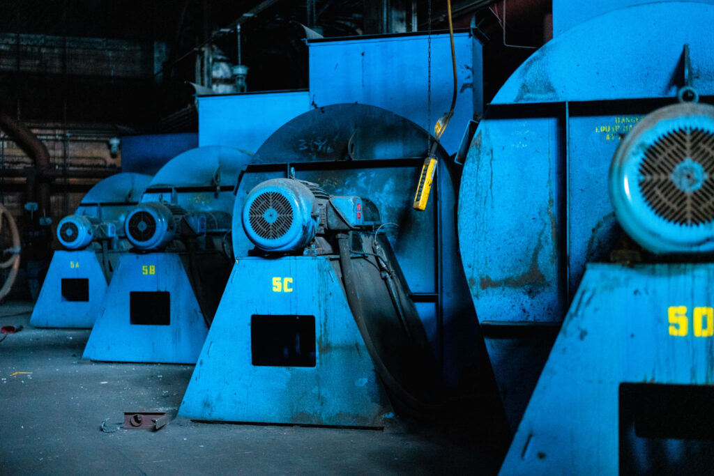 abandoned power plant
