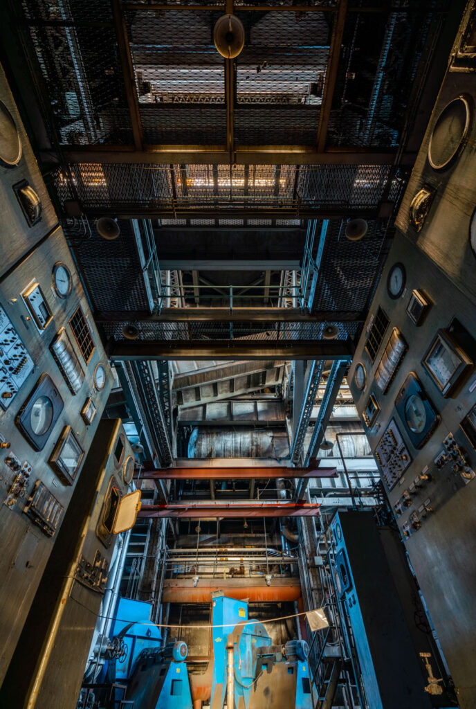 abandoned power plant