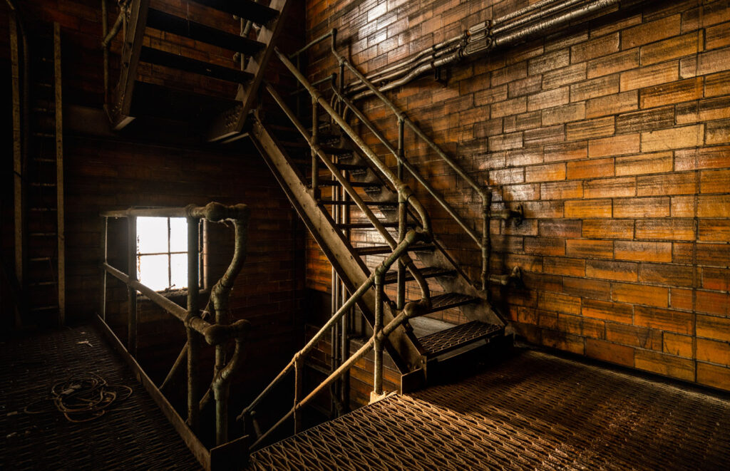 abandoned power plant