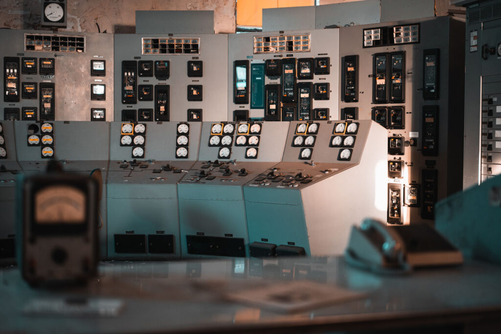 abandoned power plant