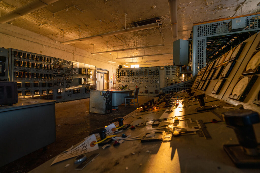 abandoned power plant