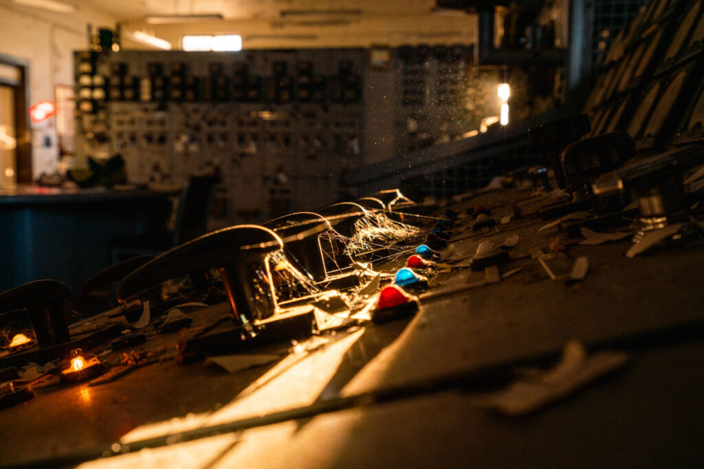 abandoned power plant