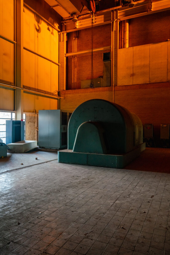 abandoned power plant