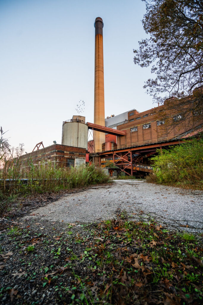 abandoned power plant