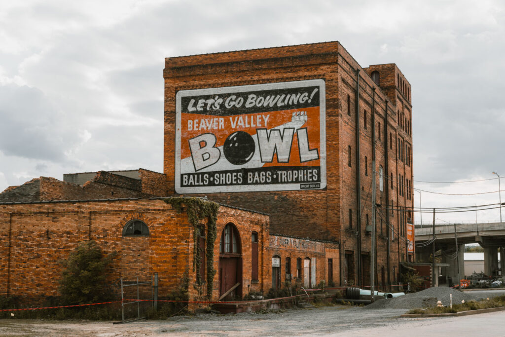 abandoned beaver valley bowling alley