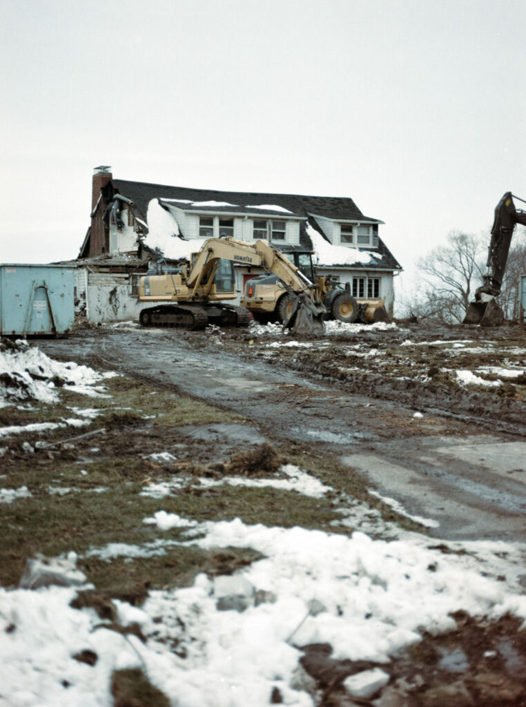 longo house mentor on the lake demolition