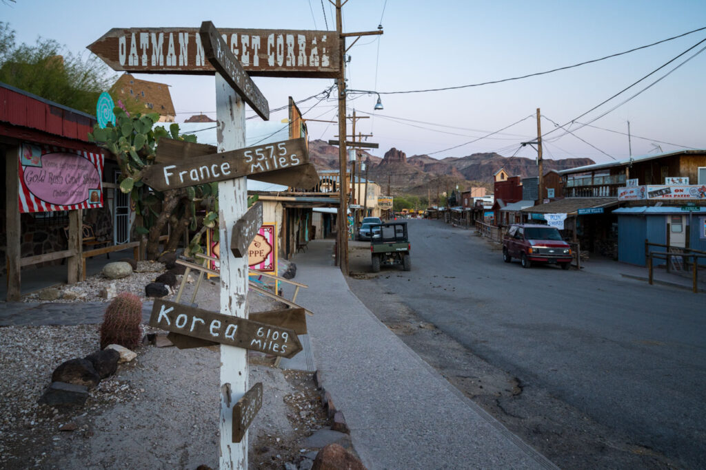 town of oatman arizona