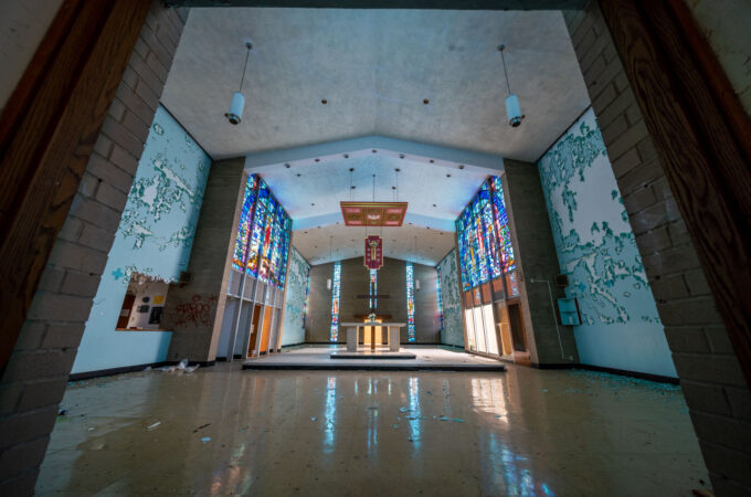 Abandoned Gilmary Catholic Retreat Center in Pennsylvania