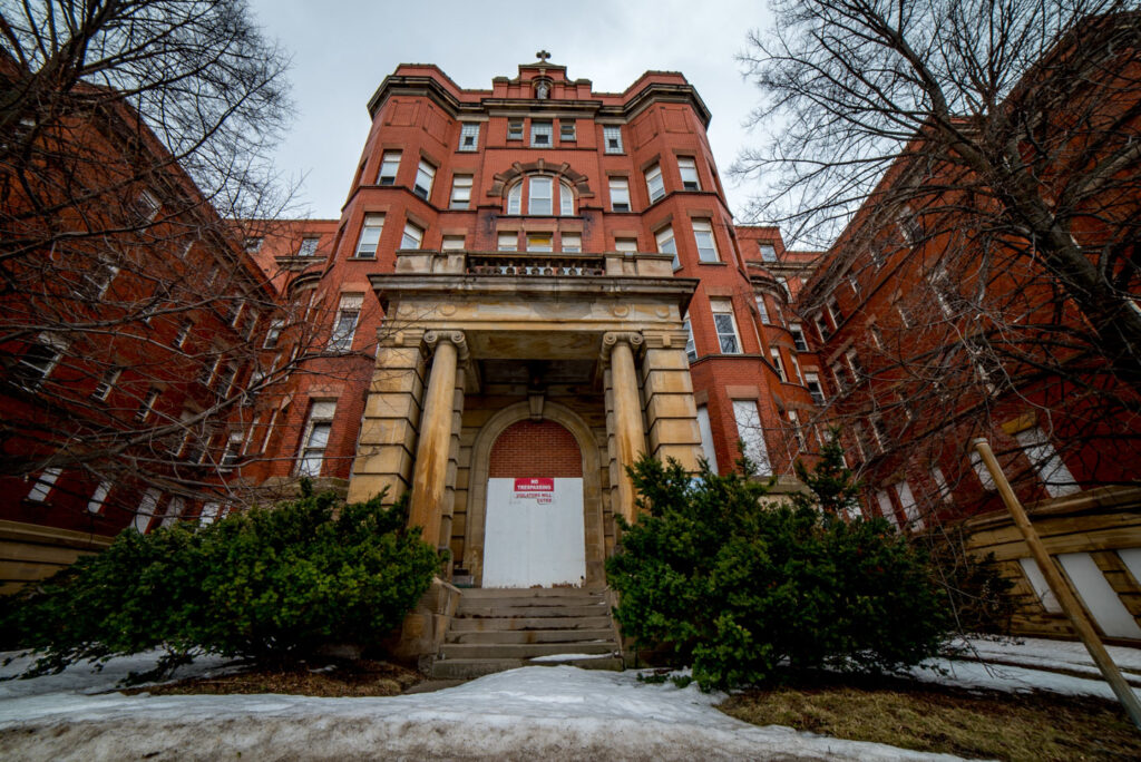 Abandoned Mount St Mary Hospital in New York